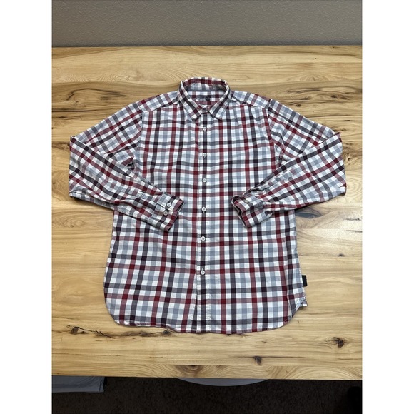 The North Face Other - The North Face Men's Red Plaid Button Up Long Sleeve Shirt Size Medium